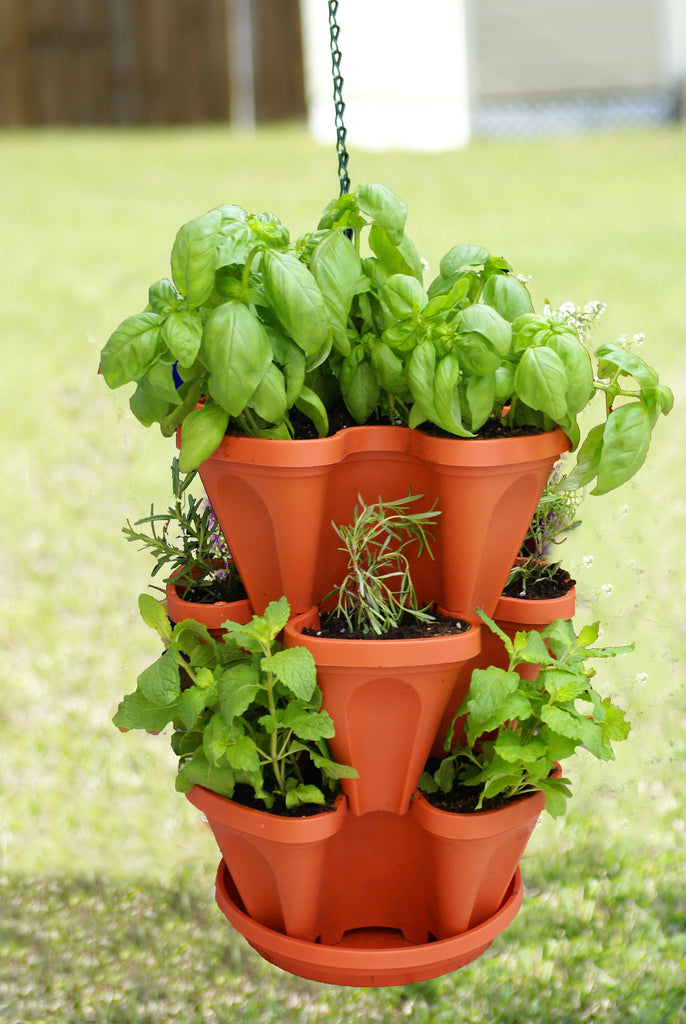 stackable plant pots Stackable Planter Kits